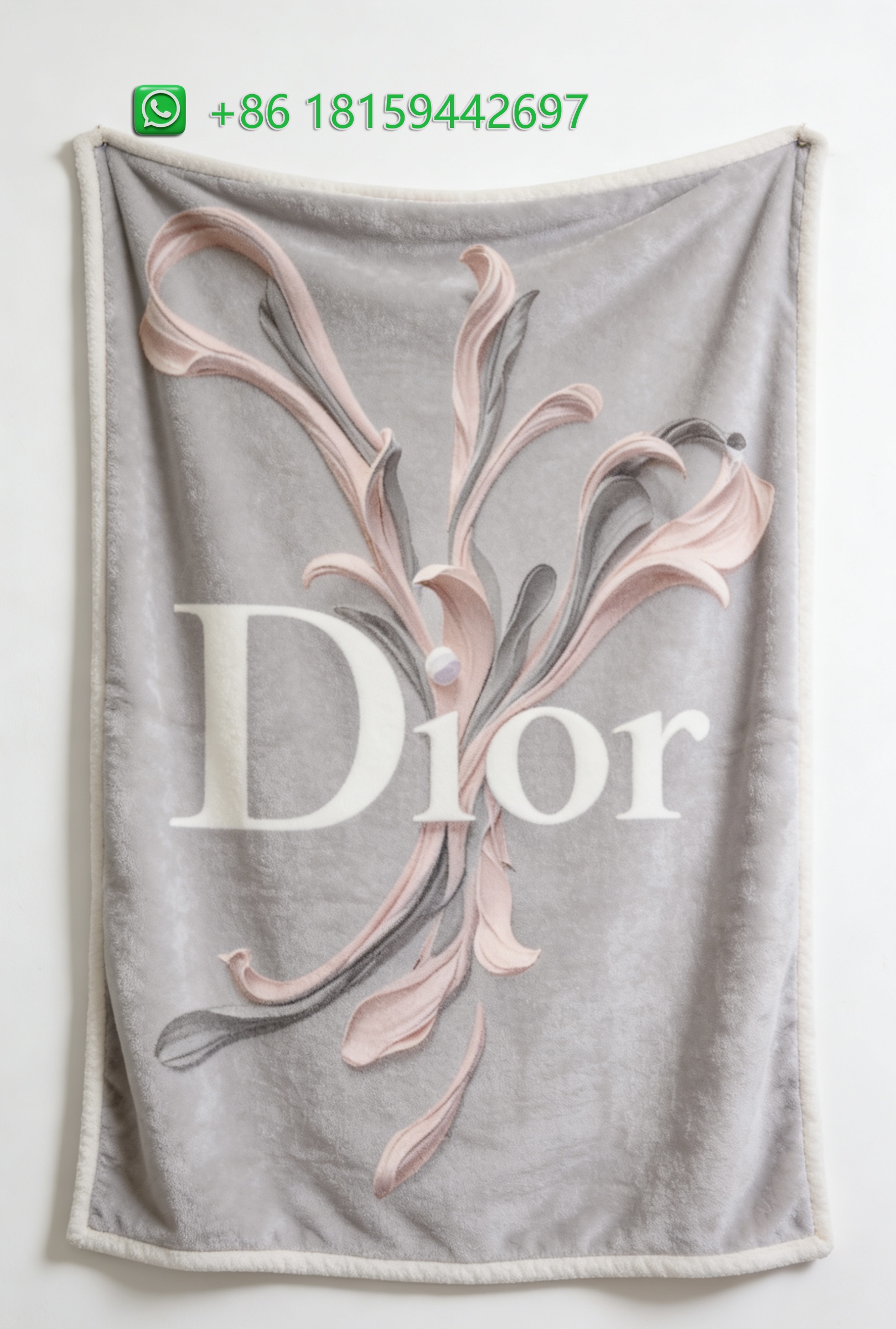 Dior Throw Blankets